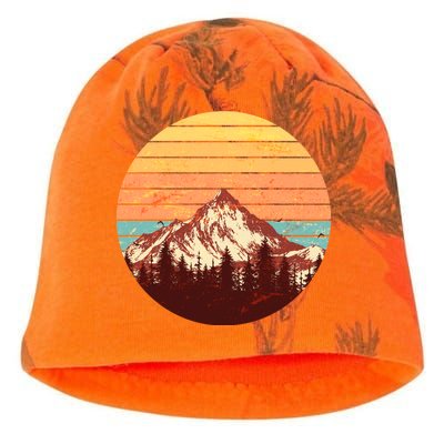 Retro Nature Mountains Kati - Camo Knit Beanie