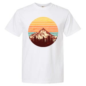 Retro Nature Mountains Garment-Dyed Heavyweight T-Shirt