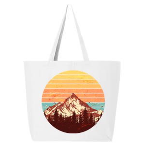 Retro Nature Mountains 25L Jumbo Tote