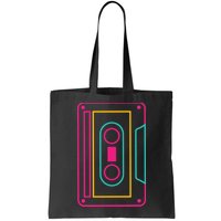 Retro Neon Cassette Tape Bag