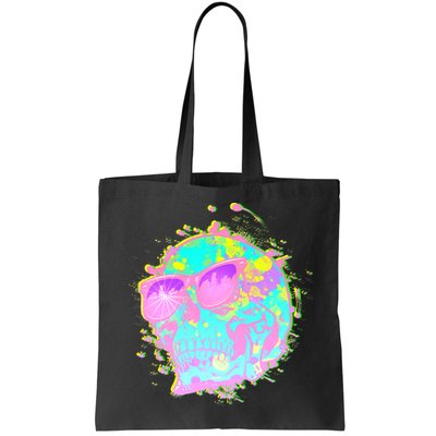 Retro Neon Skull Bag