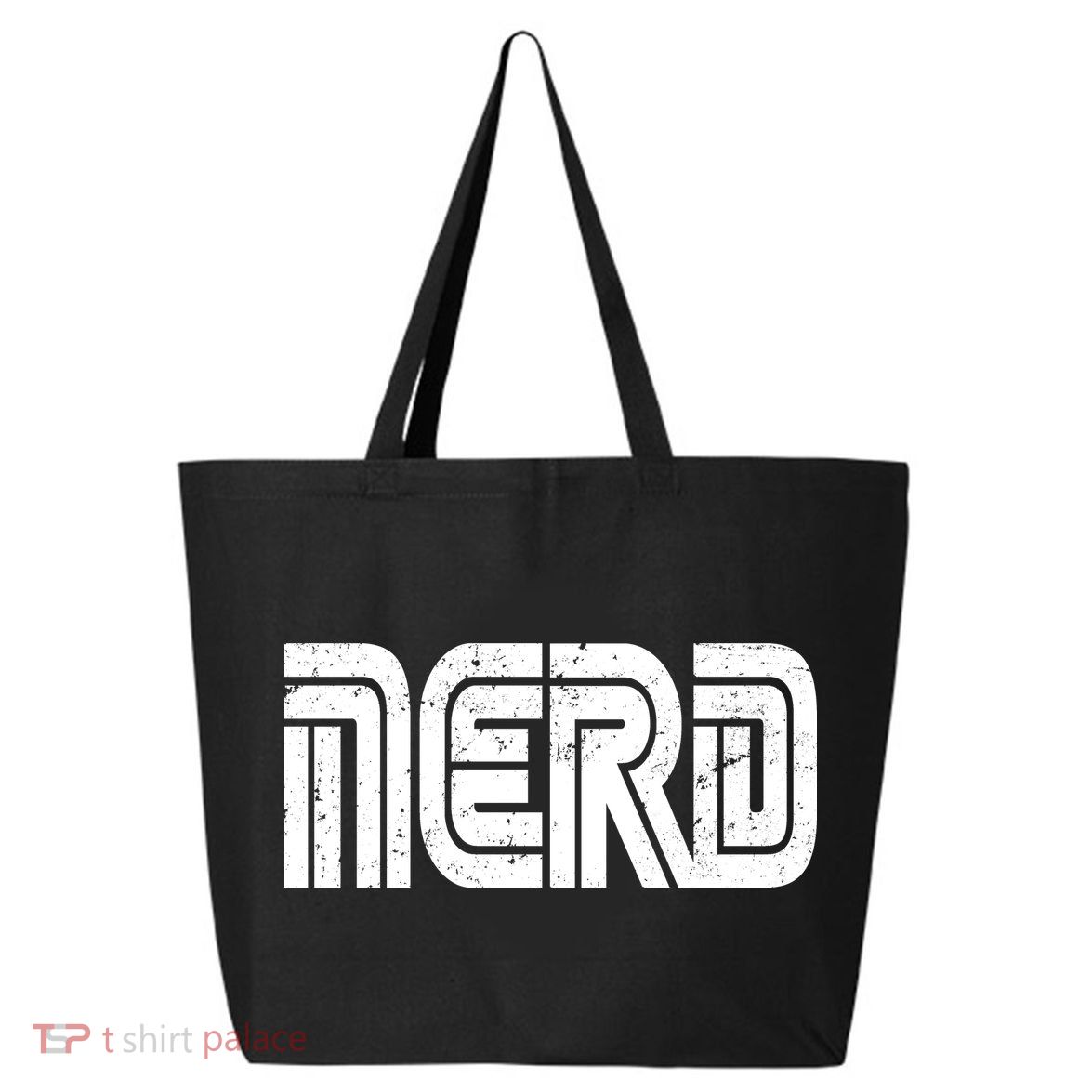 Retro Nerd Gamer Logo 25L Jumbo Tote