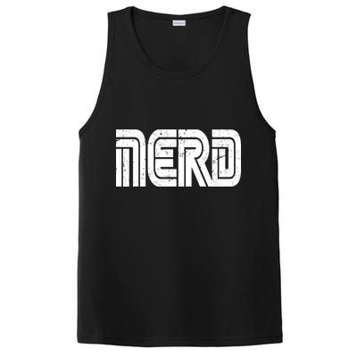 Retro Nerd Gamer Logo PosiCharge Competitor Tank