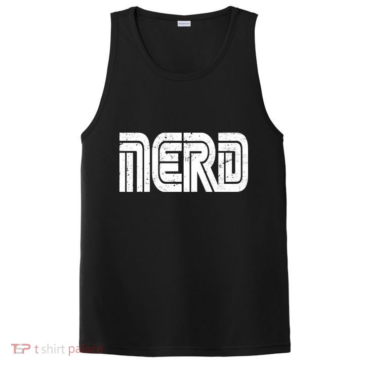 Retro Nerd Gamer Logo PosiCharge Competitor Tank