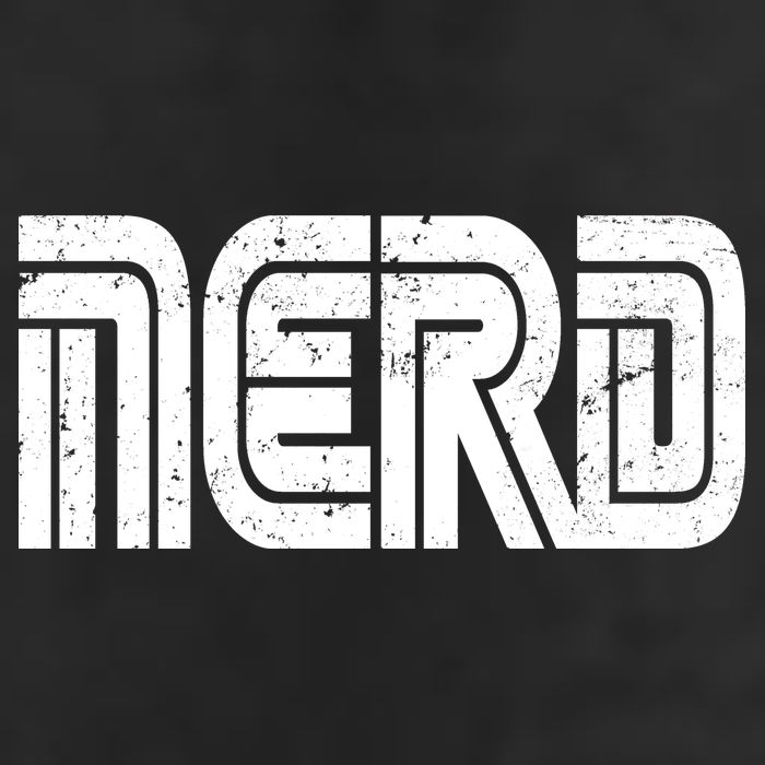 Retro Nerd Gamer Logo Golf Towel