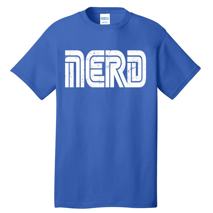 Retro Nerd Gamer Logo Tall T-Shirt