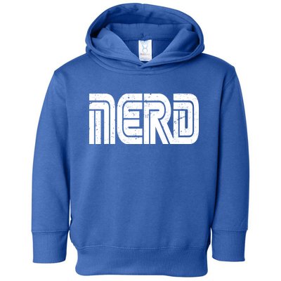 Retro Nerd Gamer Logo Toddler Hoodie