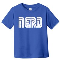 Retro Nerd Gamer Logo Toddler T-Shirt