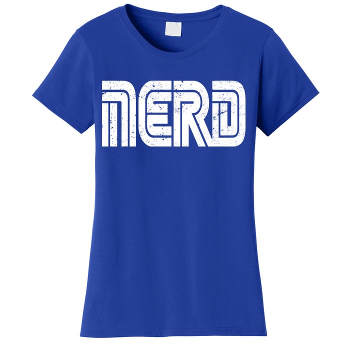 Retro Nerd Gamer Logo Women's T-Shirt