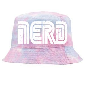 Retro Nerd Gamer Logo Tie-Dyed Bucket Hat