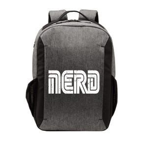 Retro Nerd Gamer Logo Vector Backpack