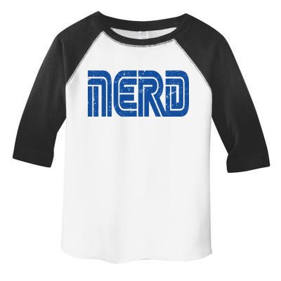 Retro Nerd Gamer Logo Toddler Fine Jersey T-Shirt