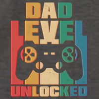 Retro New Dad Level Unlocked Video Gamer Vector Backpack