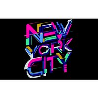 Retro New York City Bumper Sticker