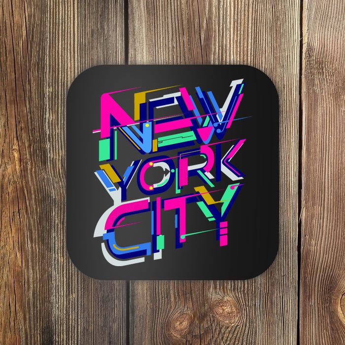 Retro New York City Coaster