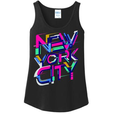 Retro New York City Ladies Essential Tank