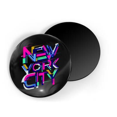 Retro New York City Magnet