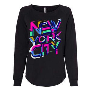 Retro New York City Womens California Wash Sweatshirt