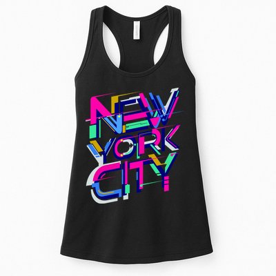 Retro New York City Womens Tank Top