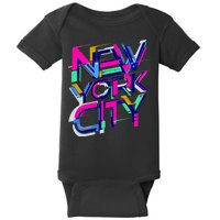 Retro New York City Baby Bodysuit