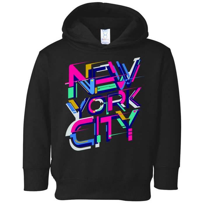 Retro New York City Toddler Hoodie