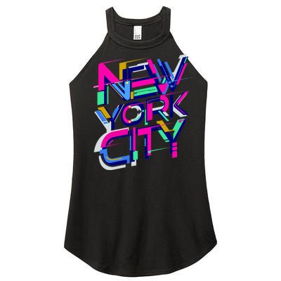 Retro New York City Women’s Perfect Tri Rocker Tank