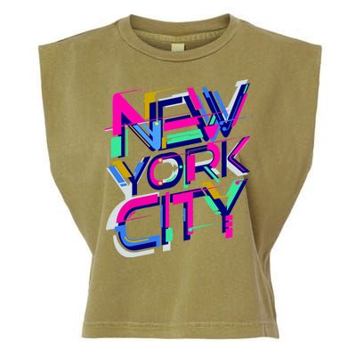 Retro New York City Garment-Dyed Women's Muscle Tee