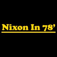 Retro Nixon In 78' For President 1978 USA Stripe Pom Pom Beanie
