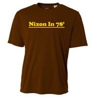 Retro Nixon In 78' For President 1978 USA Cooling Performance Crew T-Shirt