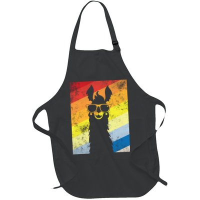 Retro No Drama Llama Apron