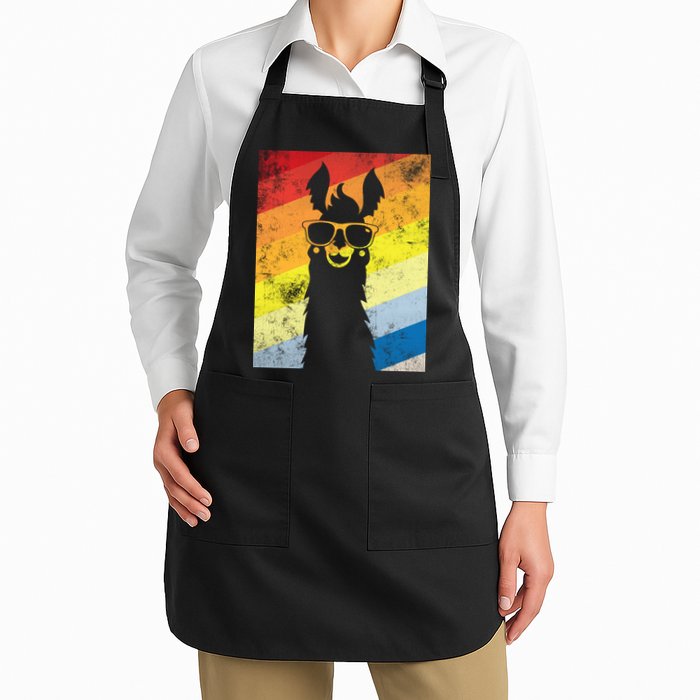 Retro No Drama Llama Apron