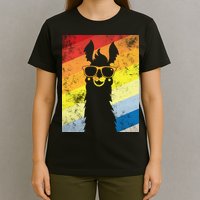 Retro No Drama Llama T-Shirt