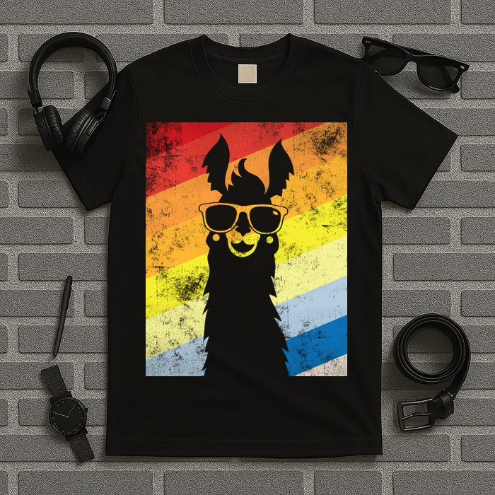 Retro No Drama Llama T-Shirt