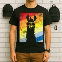 Retro No Drama Llama T-Shirt