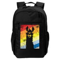 Retro No Drama Llama Daily Commute Backpack