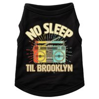 Retro No Sleep Til Brooklyn Doggie Tank