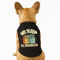 Retro No Sleep Til Brooklyn Doggie Tank