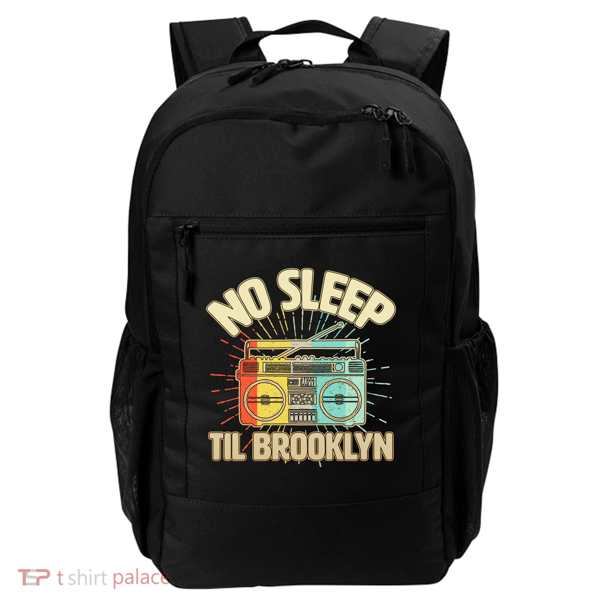 Retro No Sleep Til Brooklyn Backpack