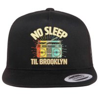 Retro No Sleep Til Brooklyn Flatbill Hat