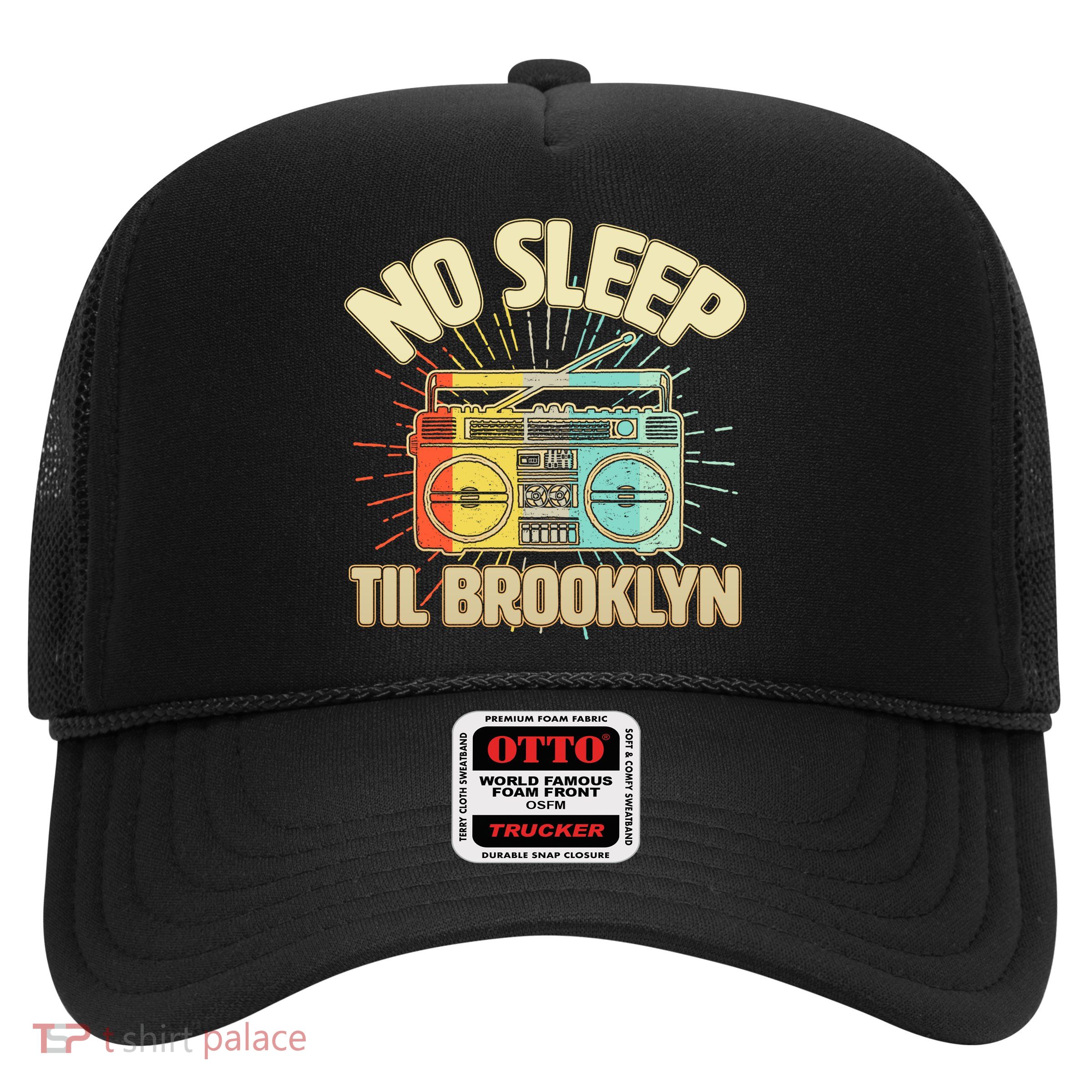Retro No Sleep Til Brooklyn Trucker Hat