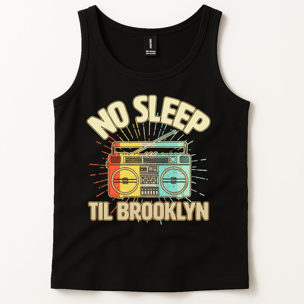 Retro No Sleep Til Brooklyn Tank Top