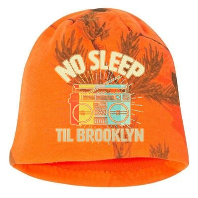 Retro No Sleep Til Brooklyn Kati - Camo Knit Beanie