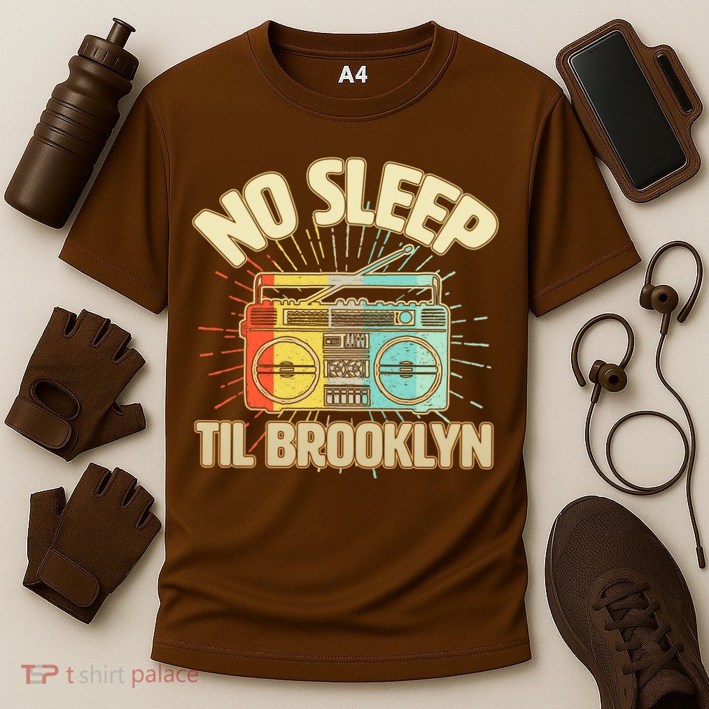 Retro No Sleep Til Brooklyn Performance Shirt