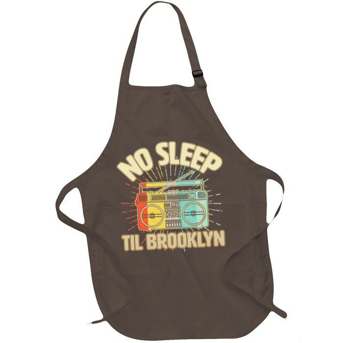 Retro No Sleep Til Brooklyn Apron