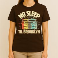 Retro No Sleep Til Brooklyn T-Shirt