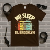 Retro No Sleep Til Brooklyn T-Shirt