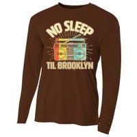 Retro No Sleep Til Brooklyn Cooling Performance Long Sleeve Crew