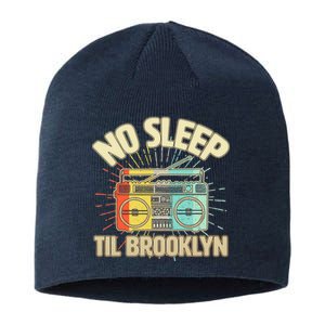 Retro No Sleep Til Brooklyn Sustainable Beanie