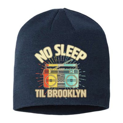 Retro No Sleep Til Brooklyn Sustainable Beanie