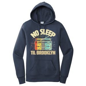 Retro No Sleep Til Brooklyn Women's Pullover Hoodie